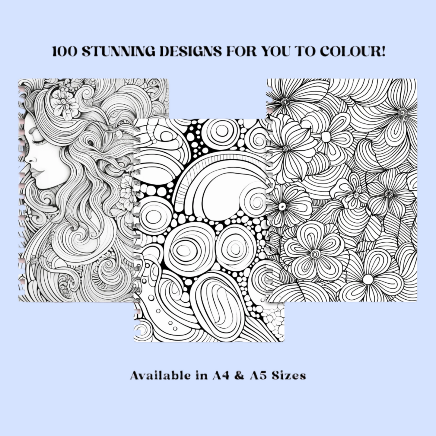 zentangle coloring book for adults spiral bound