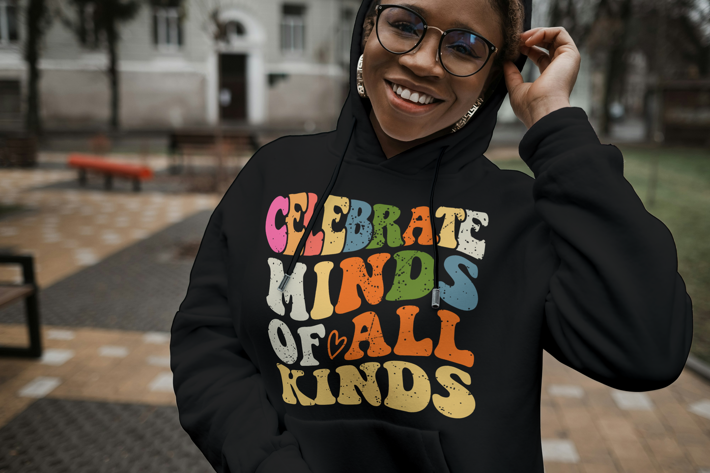 Celebrate Minds of All Kinds - Neurodiversity and Inclusion Hoodie