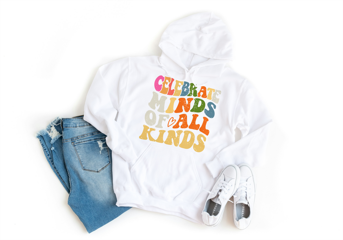 Celebrate Minds of All Kinds - Neurodiversity and Inclusion Hoodie