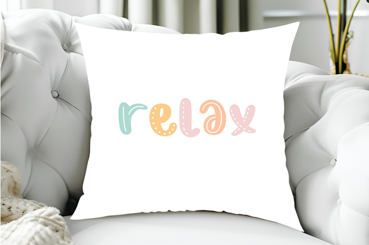 40x40cm Cute Pastel Relax Cushion Cover