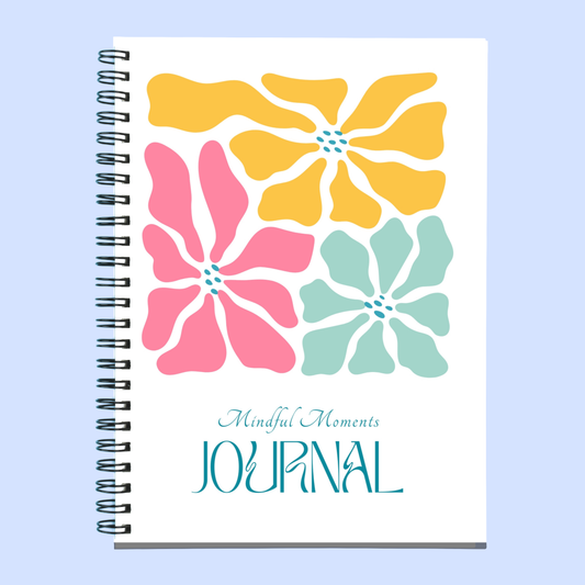 Mindful moments journal prompts for mindfullness and growth
